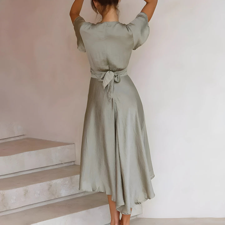 ELENA | ELEGANT SUMMER DRESS WITH FLUID SILHOUETTE