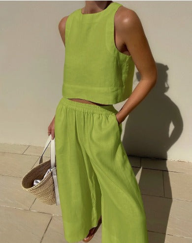 TINA | ELEGANT TWO-PIECE TUMMY-COVERAGE SET