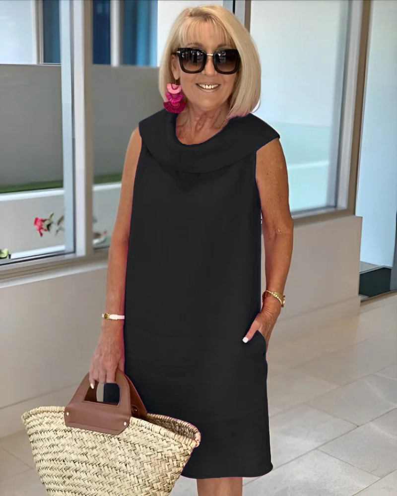 SHERRY | ELEGANT LIGHTWEIGHT TUMMY-COVERAGE DRESS