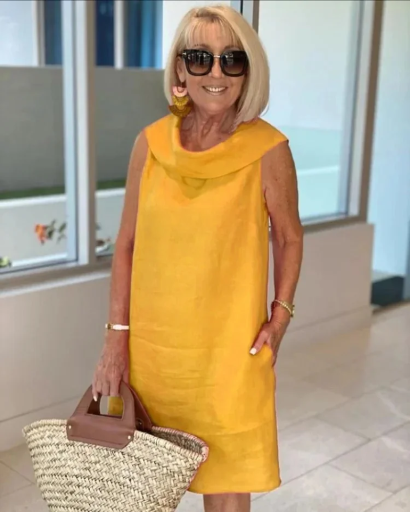 SHERRY | ELEGANT LIGHTWEIGHT TUMMY-COVERAGE DRESS
