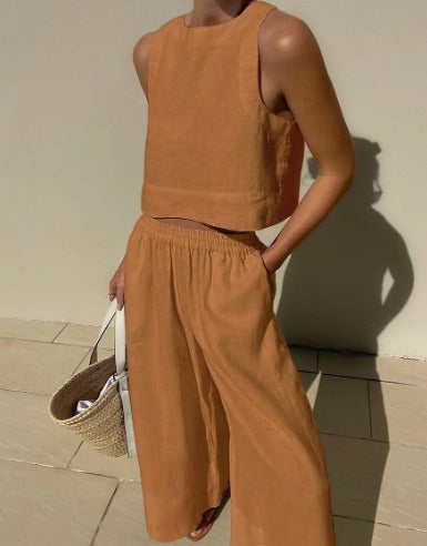 TINA | ELEGANT TWO-PIECE TUMMY-COVERAGE SET