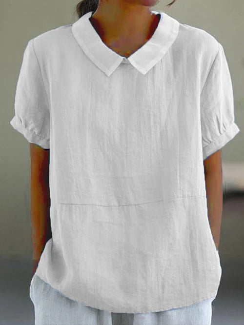NOELLE | ELEGANT COTTON BUTTON-DOWN SHIRT