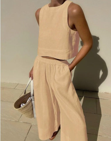 TINA | ELEGANT TWO-PIECE TUMMY-COVERAGE SET