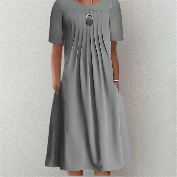 LESLIE | ELEGANT TUMMY-COVERAGE DRESS