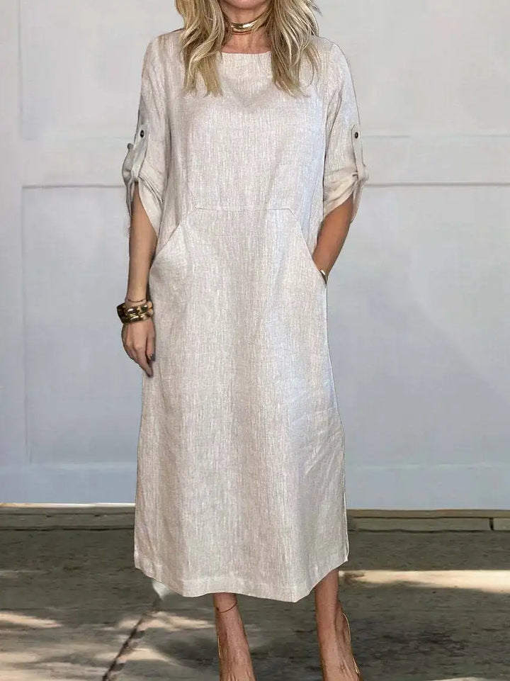 ARIA | ELEGANT TUMMY-COVERAGE DRESS