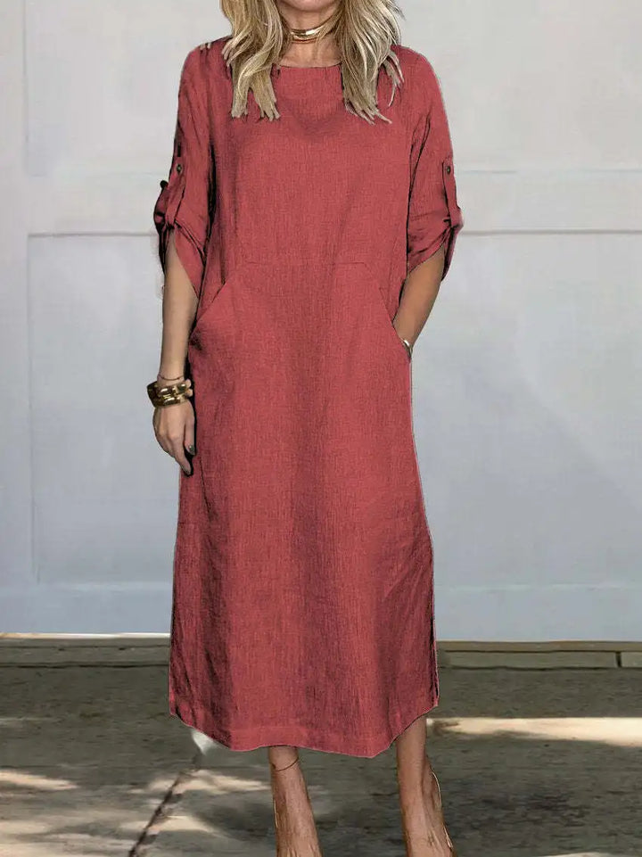 ARIA | ELEGANT TUMMY-COVERAGE DRESS