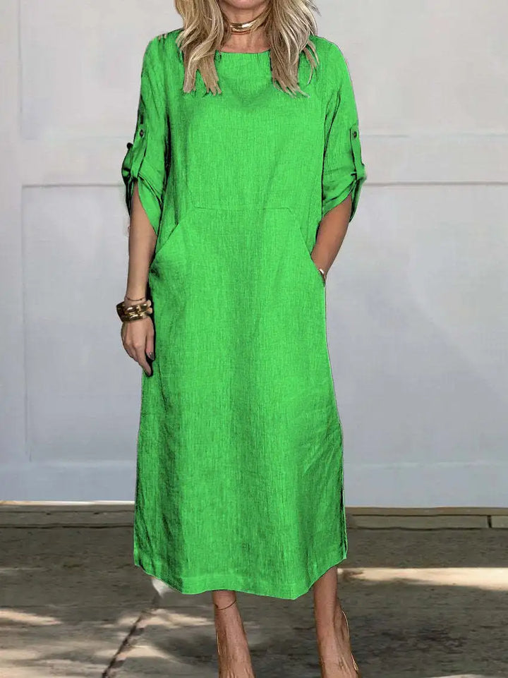 ARIA | ELEGANT TUMMY-COVERAGE DRESS