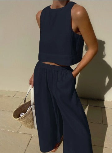 TINA | ELEGANT TWO-PIECE TUMMY-COVERAGE SET