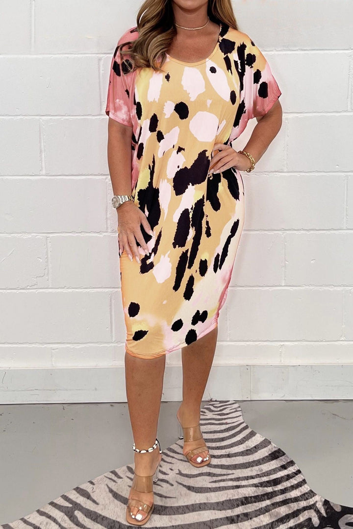 ANNE | ELEGANT FLOWING TUMMY-COVERAGE SUMMER DRESS
